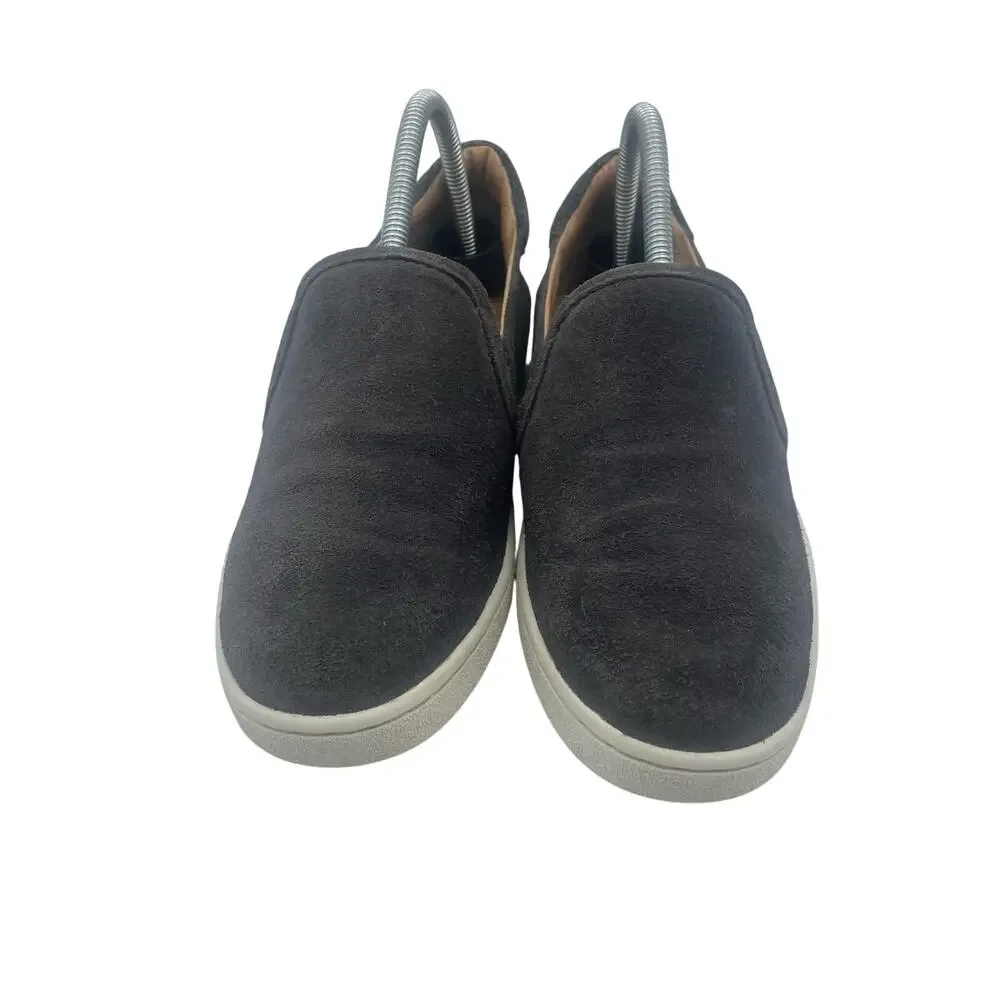 Ugg Cas Suede Slip On Shoes Gray Comfort Casual Womens 8